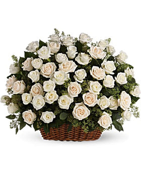 Beautiful White In a basket