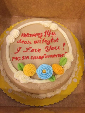 Mocha Dedication Cake