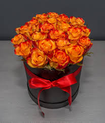 2 dozen Orange Rose in a Box