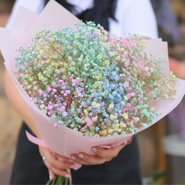 Dried Gypso flowers Bouquet