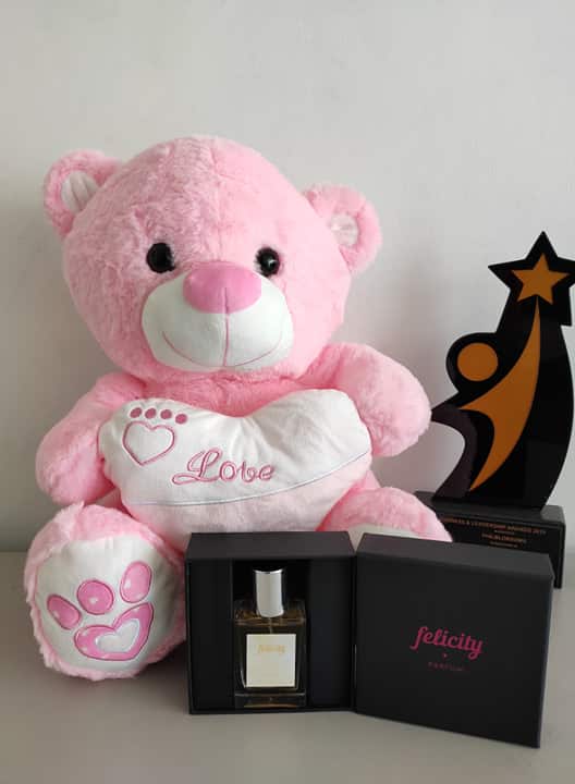 Philblossoms 16 inches Bear with Felicity Perfume