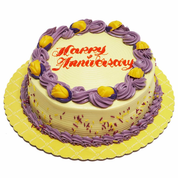 Creamy Quezo Ube Cake